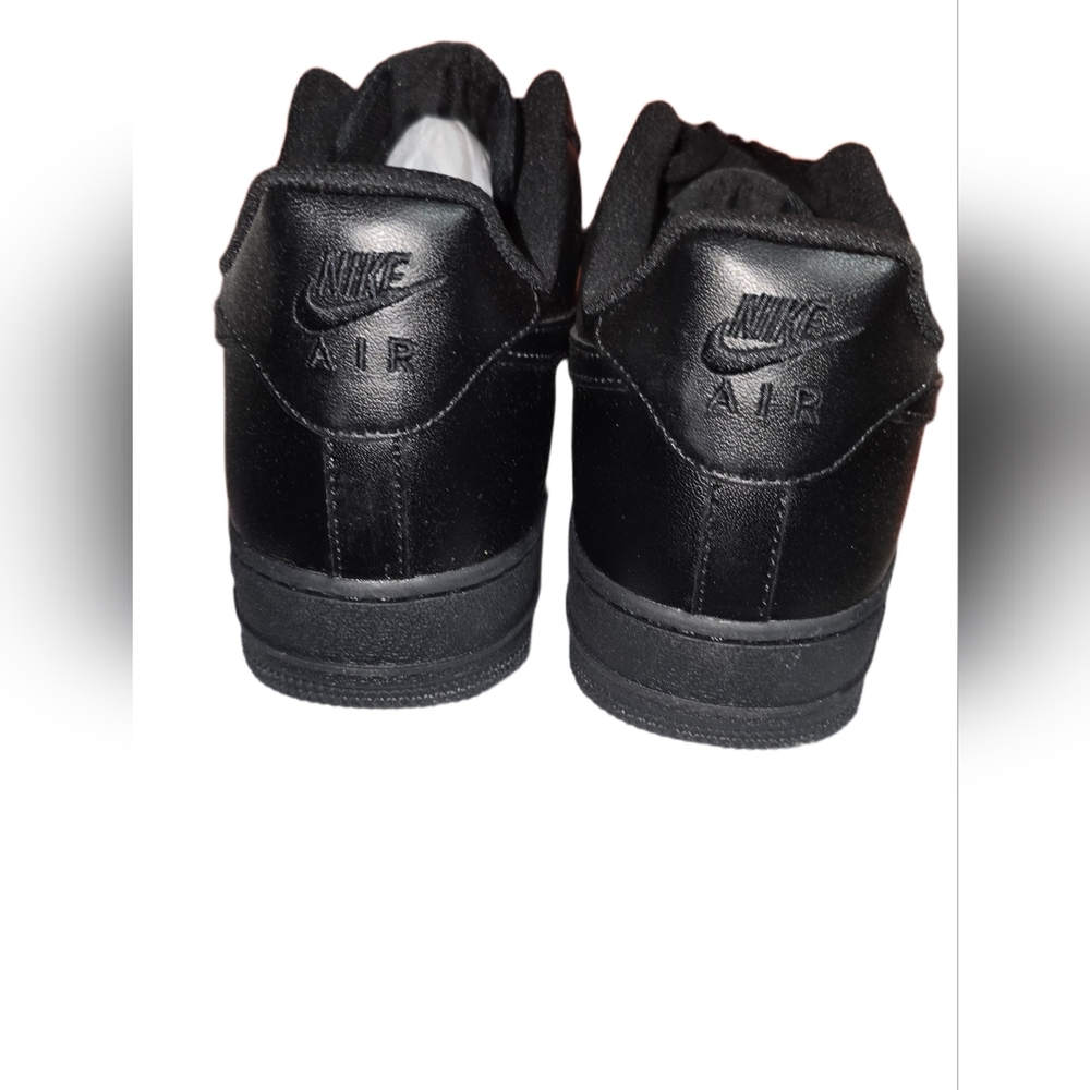 NIB Mens Nike Black Air-Force 1 Shoes. - Picture 5 of 6